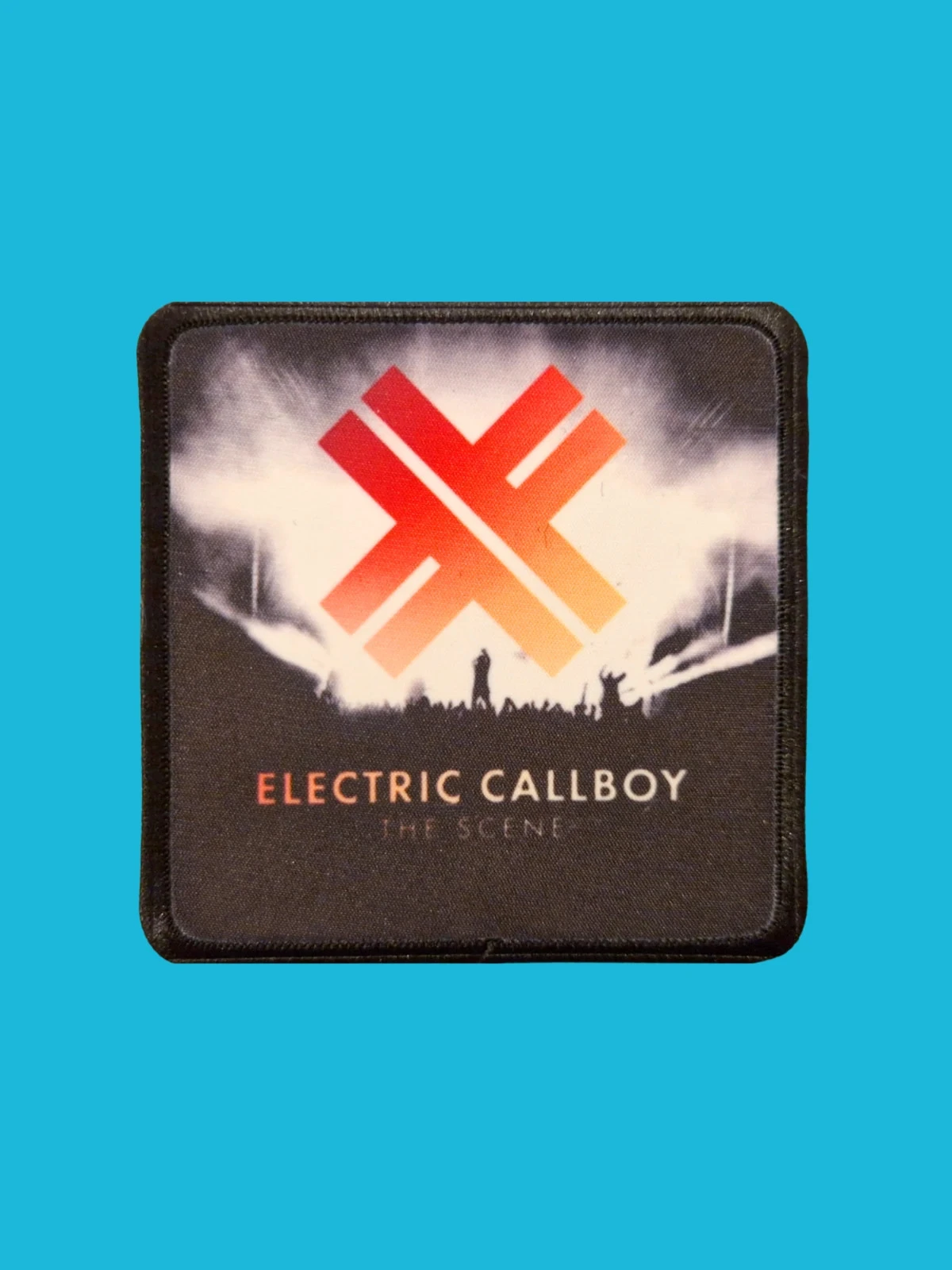 Patch Electric Callboy - The Scene Live - Imprimé - Carré de 7,5 x 7,5 centimètres